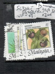 MALAYSIA FRUITS      SC  329-332        VFU    P0320A H