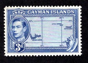 CAYMAN ISLANDS  SC# 115  VF/MOG