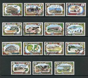 Anguilla SG84/98 Set of 15 Fine Used Cat 18 pounds 