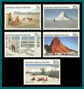 AAT 1984 Scenes 1, MNH #L61, L65, L66, L72, L71,SG64,SG68,SG69,SG74,SG75