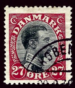 Denmark SC#110 Used F-VF SCV$65.00...Beautiful Denmark!