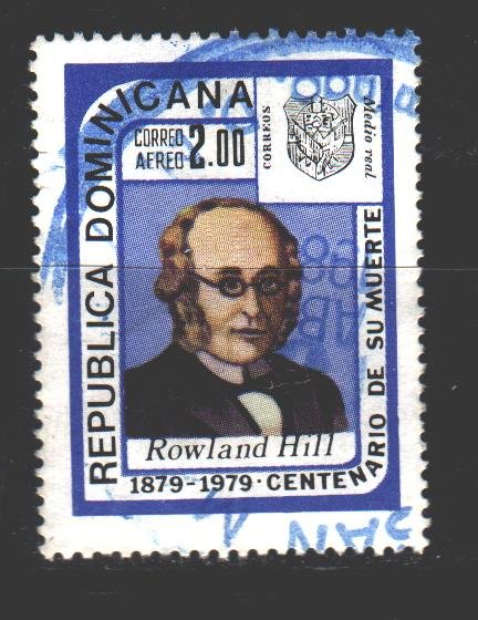 Dominican Republic. 1979. 1238. R. Hill Mail Reformer. USED.