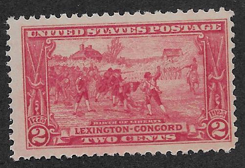 UNITED STATES SC# 618  FVF/MNH 1927