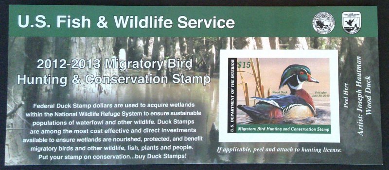 Scott #RW79A - VF - Hunting Permit Stamps - MNH - 2012