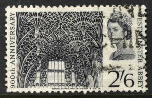 STAMP STATION PERTH Great Britain #453 QEII Westminster Abbey Used