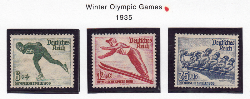 Germany Semi-Postal #B79- B81 MNH