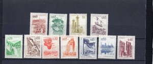 YUGOSLAVIA 1966 SET OF 11 STAMPS MNH