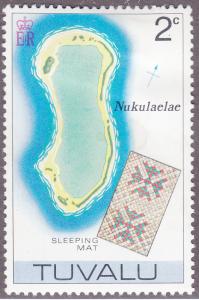 Tuvalu 24 Map of Nukulaelae 1976