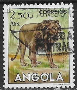 Angola ~ Scott # 372 ~ Used ~ Lion