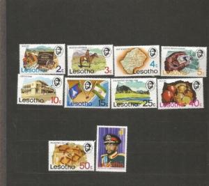 LESOTHO SCOTT 199-208 MNH