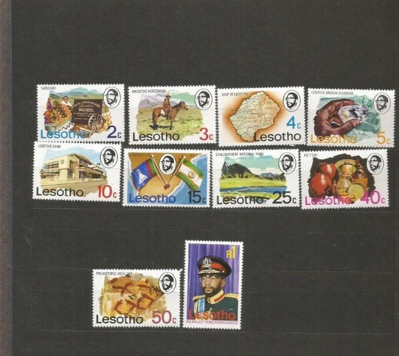 LESOTHO SCOTT 199-208 MNH