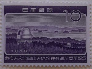 Japan 707  MNH Cat $0.50 Full Set Astronomy Topical