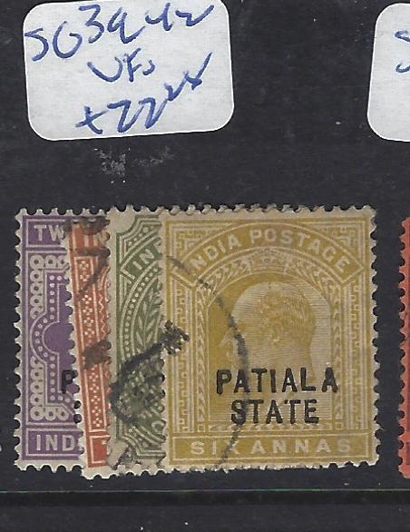 INDIA PATIALA  (P1012B) KE  SG 39-42  VFU