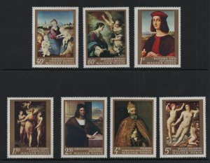 Hungary     #1940-1946  MNH  1968  Italian paintings