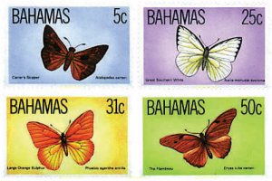 77318 MNH BAHAMAS 1983 MARIPOSAS