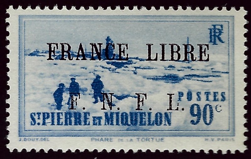 St. Pierre & Miquelon Sc #238 MNH F-VF SCV$21...French Colonies are Hot!