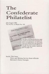 The Confederate Philatelist, Vol. 46, No. 4, Whole No. 32...