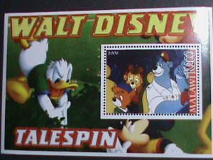 MALAWI-2006 DISNEY-WALT DISNEY-TALESPIN MNH S/S-VF COLLETIBLE STAMP SHEET