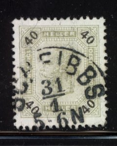 Austria 1899  Scott #80 used