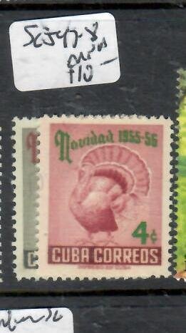 CUBA   BIRD  SET   SC 547-548     MNH  P1008H