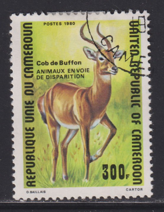 Cameroun 679 Buffon's Antelope 1980