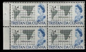 Tristan da Cunha 71a-77a MNH BLK from Booklet  bright and clean