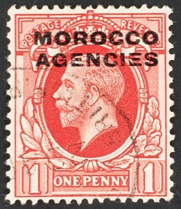 British Offices Morocco, Scott #235, F used