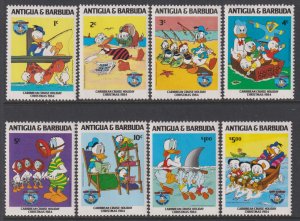 1984 Antigua Disney Donald Duck complete set MNH Sc# 808 / 816 CV $9.00