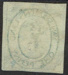 TASMANIA 1853 QV COURIER 1D USED 