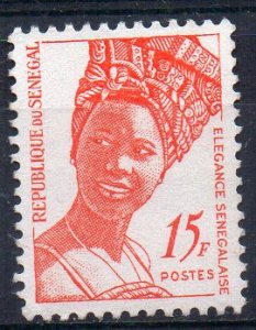 SENEGAL - 1972 - SENEGALESE BEAUTY - LADY - 15f -