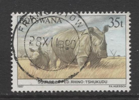 Botswana - Scott 417 - Wildlife Conservation -1987 - VFU - Single 35t Stamp