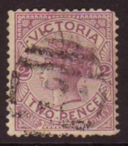 Victoria 1886 Sc#162, SG#314 2d Lilac Queen Victoria USED...