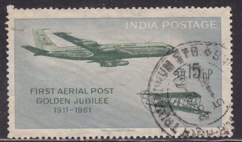 India 337 Golden Jubilee, First Air Mail Flight 1961