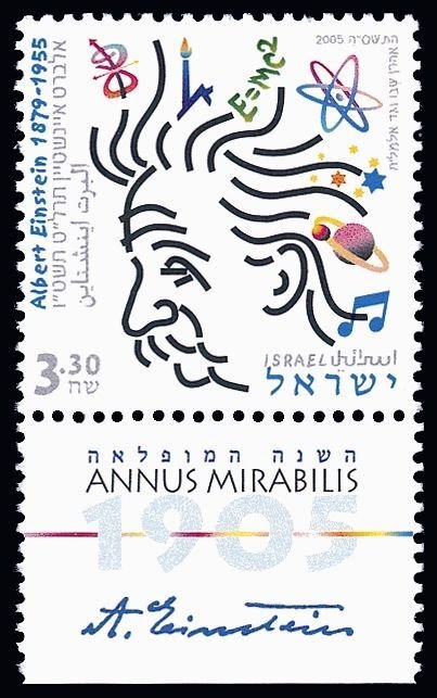 2005 Israel 1840 Albert Einstein 1879-1955