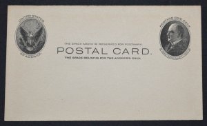 1902 US Sc. #UX18 postal card, mint, very good condition