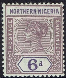 NORTHERN NIGERIA 1900 QV 6D