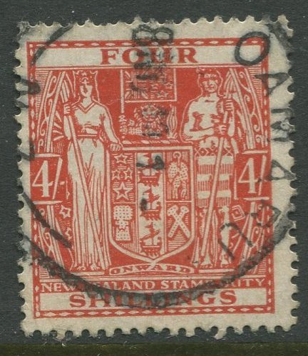 STAMP STATION PERTH New Zealand #AR77 Postal Fiscal Issue  Used 1940 CV$0.60