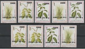 Sao S.Tome & Principe 2008/2009 Mi.3934-3945 Medicinal Plants 9 Val. flower-