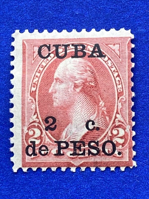 US Stamps - Possession DeCuba -  SC#  222 - MHR - SCV =  $10.00
