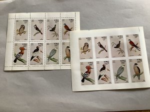 State Of Oman Different Birds perf & Imperf mint never hinged stamps R48839