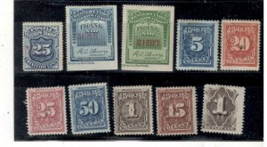 US TELEGRAPH STAMP COLLECTION