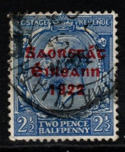 IRELAND SG56 1923 2½d BRIGHT BLUE FINE USED