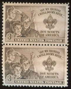 US Scott 995 Pair MNH