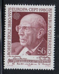 Austria Sc 1162 1980 Europa stamp mint NH