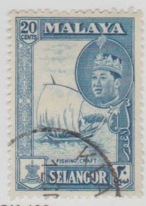 Malaya - Selangor Scott #120 Stamp - Used Single