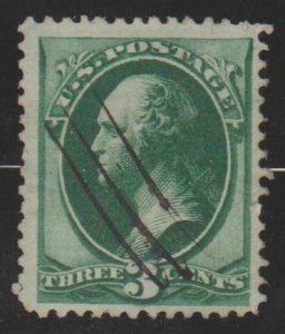 U.S. Scott #158 Washington Stamp - Used Single