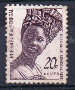 SENEGAL - 1972 - SENEGALESE BEAUTY - LADY - 20f -