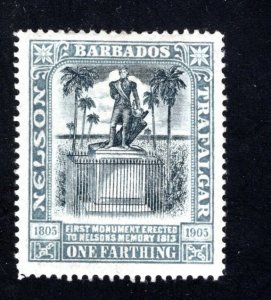 Barbados #102  VF, Unused,  CV $18.00 .... 0480076