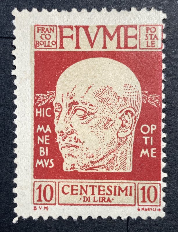 AlexStamps FIUME #87 FVF Mint