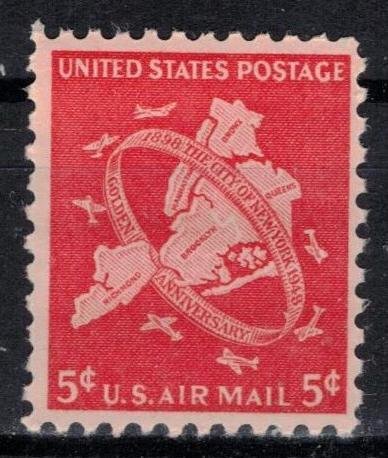 USA - Air Mail - Scott C38 MNH (SP)